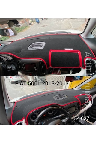 Fıat 500L Torpido Koruması Kırmızı