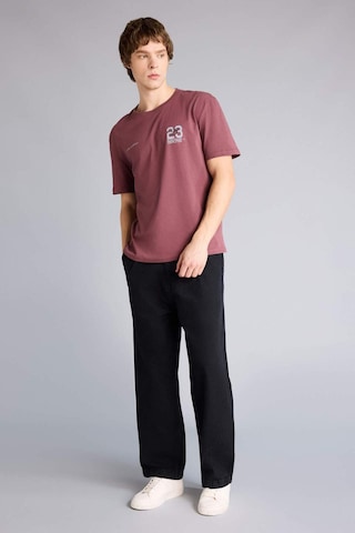 Defacto Regular Fıt Baskılı Kısa Kollu Tişört G3214ax26spbr494 Bordo-br494