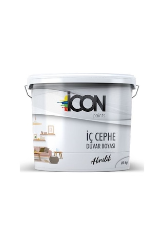 Icon Akrilik Iç Cephe Boyası 20 Kg.