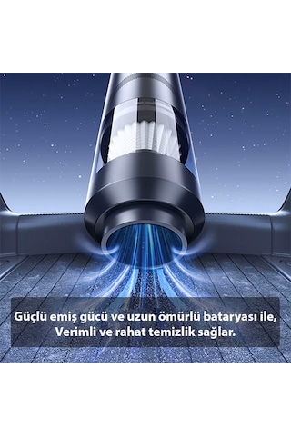 Ally Elektrikli Araç Süpürgesi - Araba Süpürgesi - Oto Süpürge - Mini Süpürge St-6675c