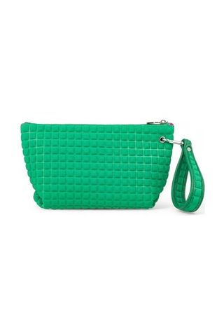 Bilik Deri Scuba Yeşil Kadın Portföy & Clutch Çanta Yeliz Yeşil