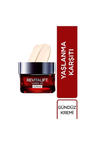 L'Oreal Paris Revitalift Lazer X3 Yoğun Gündüz Bakım Kremi 50 ML + Gece Bakım Kremi 50 ML