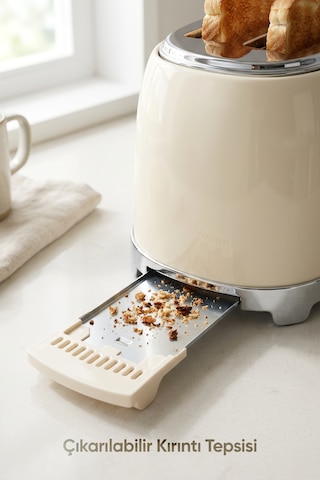 Fressi FR-EK0525 Panella 2 Dilim + Tost Aparatlı Ekmek Kızartma Makinesi