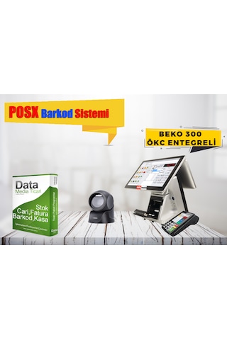 Data Media Posx Yazarkasa Entegreli Hızlı Satış Barkod Programı