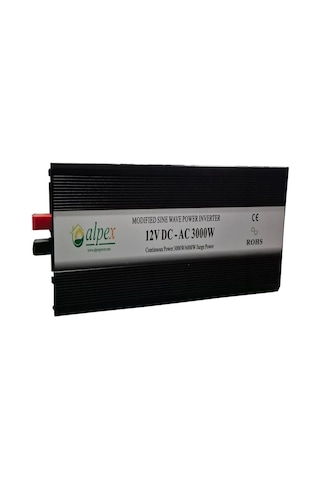 3000 Watt 12 Volt Modifiye Sinüs İnverter