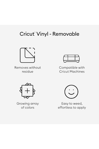 Cricut Premium Kar Labilir Vinil 30,48 Cm 4,6 M , Kal Nt B Rakma