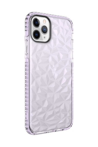 Apple Uyumlu iPhone 11 Pro Kılıf Zore Buzz Köşeleri Airbagli Prizmatik Tasarım