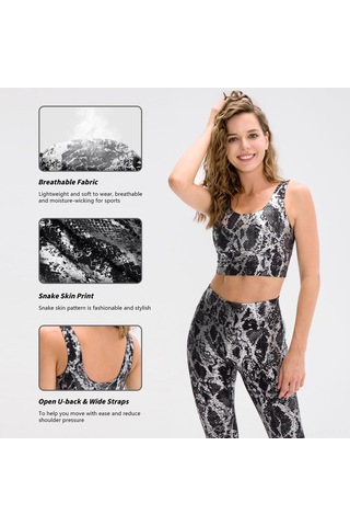 Suofeng Kadınlar İçin Yüksek Destekli Spor Sütyeni - Nefes Alabilen, Yoga Ve Koşu İçin Beyaz