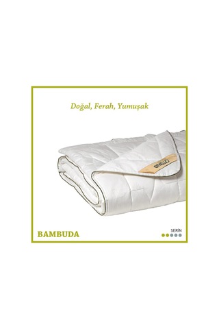 Othello Elegante Bambuda Yorgan 155 215 Beyaz