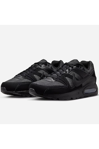 Nike Air Max Command Leather Sneaker Erkek Günlük Spor Ayakkabı Siyah
