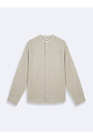 Ltb Regular Uzun Kollu Yeşil Gömlek 012254904025026 417 Yeşil