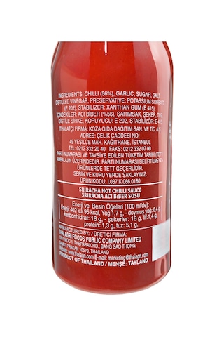 Uni-Eagle Sriracha Acı Biber Sosu 815 G