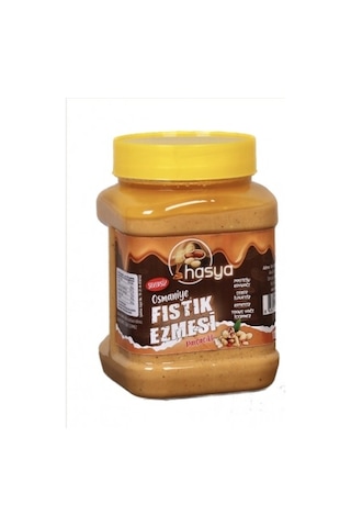 Hasya Osmaniye Şekersiz Fıstık Ezmesi %100 Doğal Parçacıklı 1000 G
