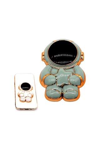 Trendooze Homyl Yeşil Telefon Dirseği, 7cm 4cm, Akıllı Telefonlar İçin 7cm 4cm