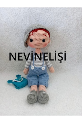 Amigurumi Ali Bebek Çok Renkli