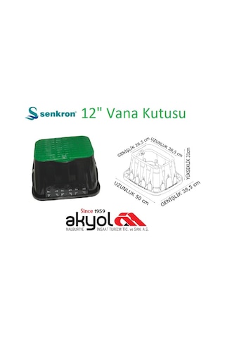 Green Box 12" Vana Kutusu
