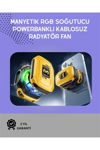 Sessiz Çalışan Yarı İletken Telefon Soğutucu İos Ve Android Uyumlu 10w Güç