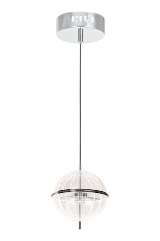 Eray Aydınlatma 8265-1 Krom Led Avize Krom