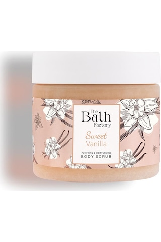 The Bath Factory Vanilya Aromalı Nemlendirici Ve Arındırıcı Vücut Peeling 300 G