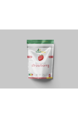 Freshlime Çilek Kuru Meyve Cipsi 15 G