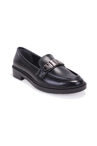 Dagoster Dza07-863702 Siyah Günlük Loafer Kadın Ayakkabı