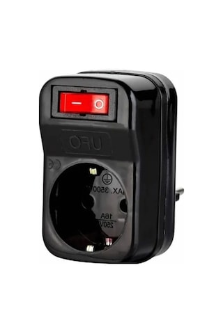 Akım Korumalı Anahtarlı Priz, 16a 250v 000543