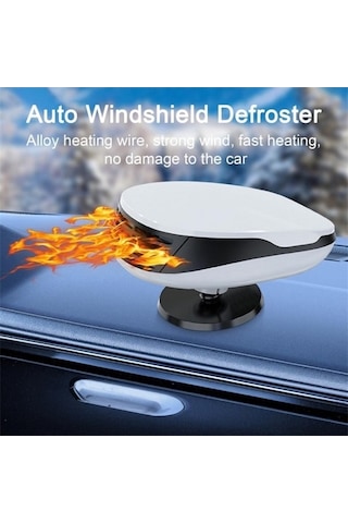 Dancemonkey Cbtx Çakmak 12v Oto Isıtıcı 120w Hızlı Isıtıcı Buz Çözücü 360