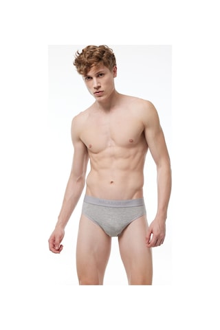 Malabadi Gri Erkek 5 Li Modal Slip Külot 5m080 Gri