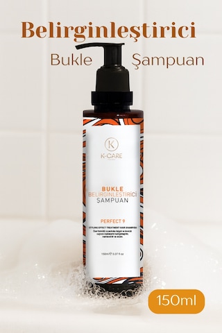K K-care Cosmetics Kıvırcık Saçlar Için Bukle Belirginleştirici Şampuan 150 ML