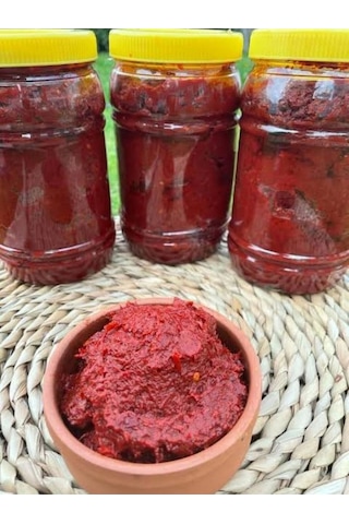 Tatlı Biber Salçası 4 Kg Güneşte Kurutulmuş