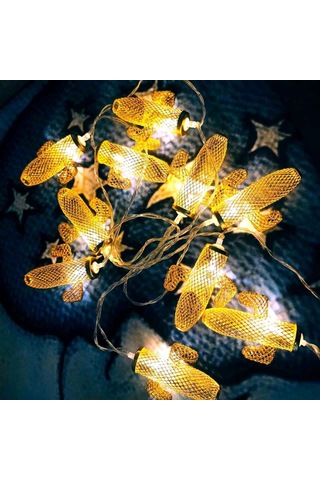 Hdmarketim Kaktüs10'lu Dekoratif Led Lamba (2 Metre)