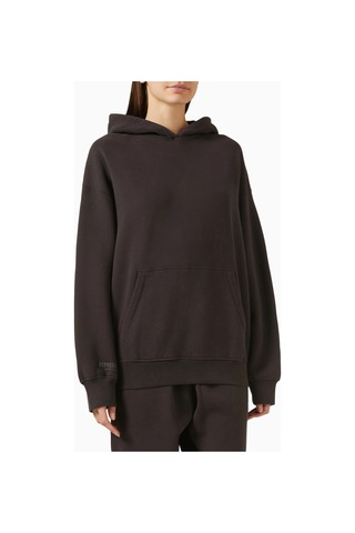 Represent Boyfriend Hoodie, Premium Brushed Fleece Kapüşonlu Sweatshirt Kahverengi