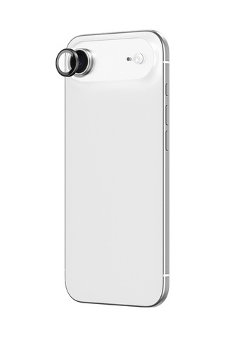 Apple Uyumlu iPhone 17 Air Amazingthing Anti Reflective Kamera Lens Koruyucu Uygulama Aparatlı Siyah
