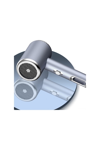 Skycity Ev Ve Salonda Kullanım İçin Mor 220v Avrupa Standartlı 1600w Lüx Fön Makinesi - Mavi Işık İyon Teknolojisi İle Saç Koruma, 3 Derece Isı Ayarı Ve Konsantratör Ağızlıklı