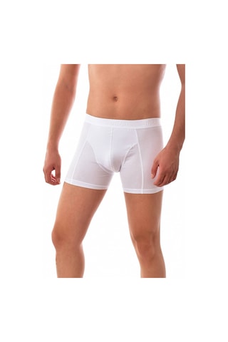 Lukitus Tutku Erkek Likralı Boxer Beyaz 6 Adet