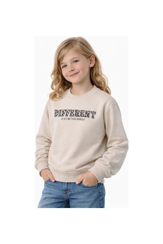 Kız Çocuk Sweatshirt Bgl-st05271 Taş