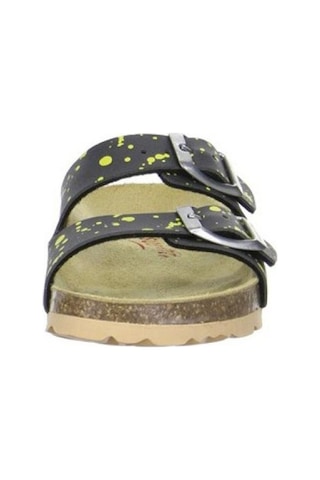 Superfit 0-00111 Unisex Çocuk Siyah Mantar Terlik Siyah