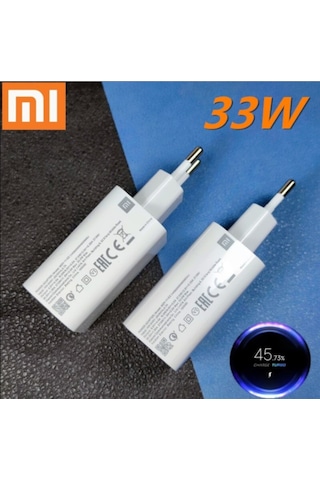 Xiaomi 33 Watt Turbo Hızlı Şarj Aleti Seti Mdy-11-Ez Type-C Kablo