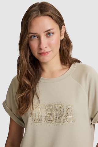 U.S. Polo Assn. U.s. Polo Assn. Kadın Açık Haki Tişört 50322109-vr183 Acık Hakı