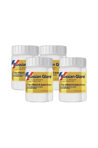 Russ Glare Nano 4 Tane X 50 Ml Tüylere Krem Russ Merhemi