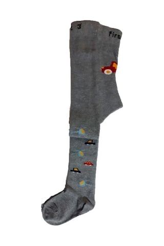 Hepsinerakip Erkek Bebek Çocuk Renkli Desenli Külotlu Çorap 3 Lü Paket Çok Renkli