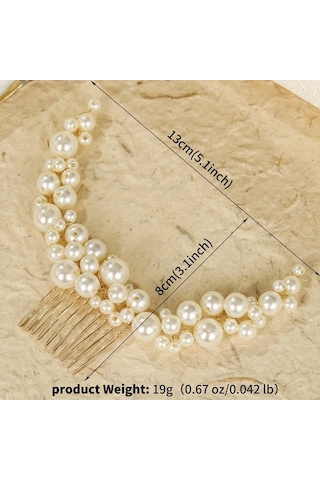 Willowhaven Avrupa Amerikan Gelin Aksesuarları Vintage Topuz Saç Tarağı Yüksek Kalite El Yapımı Altın Sarı