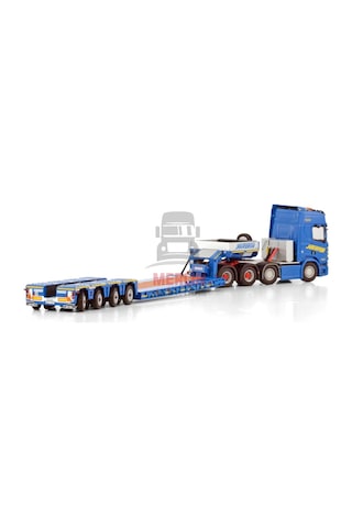 1/50 Havator Scanıa R Hıghlıne Cr20h 8x4 Low Loader - 4 Axle - Lowbed