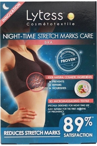 Lytess Night-time Stretch Marks Care - Çatlak Bakım Etkili Sütyen Noir L/xl No Color
