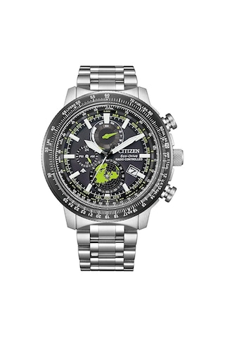 Cıtızen Eco-drive Radio Controlled By3006-53e Erkek Kol Saati Gri