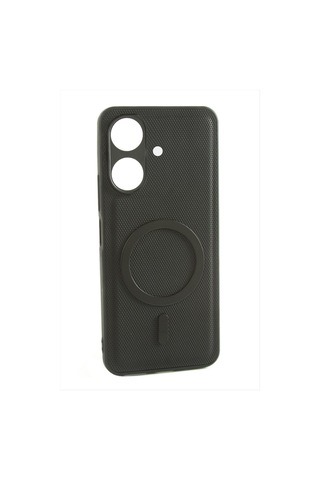 Zenviac456 Samsung Uyumlu Glaxy A06 Magsaff Kapak Kılıf Zenviac45678 Siyah