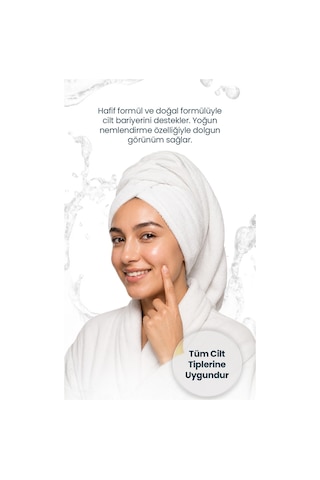 Yoğun Nemlendirici Aloe Vera Panthenol B5 Vitamin Vegan Hyaluronic Asit Serum 30 Ml