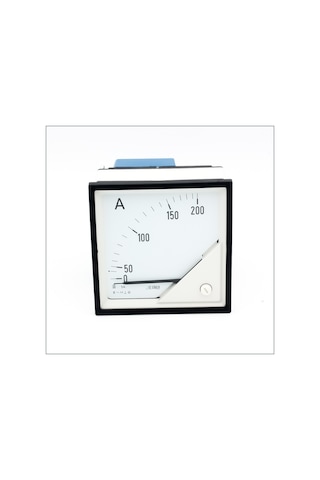 Frer Ac Analog Ampermetre 200/5a Akım Trafosu Girişli 96x96mm. 90