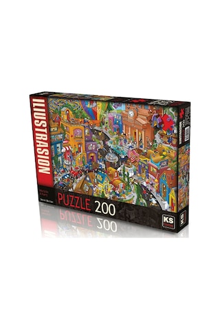Ks World In A Hurry 200 Parça Puzzle