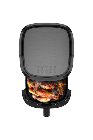 Blaupunkt D4550 1700 W 5.5 L Taste Master Tek Hazneli Dokunmatik Air Fryer Fritöz